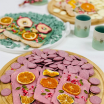 별고재 바삭바삭 현미누룽지 크런치바크 발렌타인데이 수능대박 초콜릿 선물(4가지맛 각각3개씩 12개), 한지