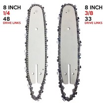 소형전기톱 엔진톱 실톱 쇠톱 쇠톱날 기계톱chainsaw guide chainsaw set electric chainsaw chain for 8 inch mini 무선 전기 톱, a33 드라이브 링크