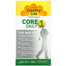Country Life Core Daily-1 Multivitamins Men 50＋ 60 Tablets
