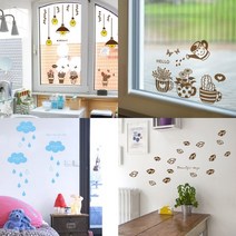 환타스틱스 벽꾸미기 인테리어스티커 데코스티커 47종, _50347_GDT-941_06 러브우체통