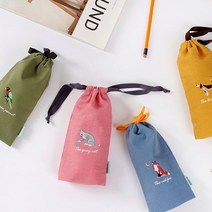 현hmsupre_천파우치 스트링치 치백 멀티치 뷰티치 소품치파우치 가방속정리 치주머니 악세사리치 치가 심플치 여행용치 학생치 화장품백♥rebirth, ♥rebirth01패럿