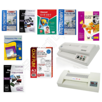 광택 포토 인화지 A4 한솔코팅지 A3 OHP필름 라미네이터 잉크젯전용지 팬시로비, 3)B4 기계코팅지(100매), 한솔100mic