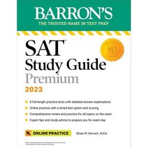 SAT Study Guide Premium 2023: 8 Practice Tests + Comprehensive Review + Online Practice, Barrons Educational Series