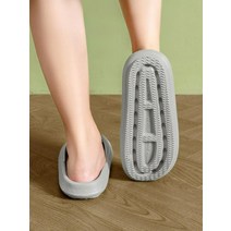 무지외반증 슬리퍼 근막염 신발 평발 지압 무중력 여성, 270 275, 주황-[두꺼운 4.0 ]