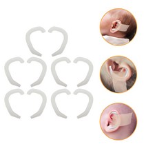 신생아귀교정귀교정기 아기 Auricle 튀어 나오는 지원 어린이 외부 유아 실리콘 미적 외반 눈에 보이는, 01 White
