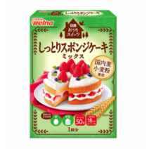 닛신 밀가루 웰나 촉촉한 스폰지 케이크 믹스 (200g), 1개, 200g