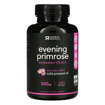 스포츠리서치 이브닝 프림로즈 달맞이꽃 종자유 1300mg 120정, 1개, 2kg