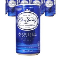 일화 초정탄산수 플레인, 190ml, 5개