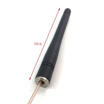 파라볼라안테나 Mcx 커넥터 포함 안테나 10cm RG178 케이블 433 Mhz 2dbi 1 개, 한개옵션0