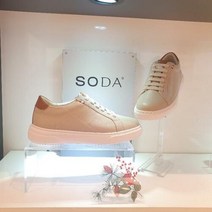 소다 NC14 여성 염소가죽 오솔라이트 밴드스니커즈 FLF320 GS32