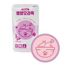 이베니 반려동물 강아지 고양이 공용 영양죽 - 영양오리죽, 1팩
