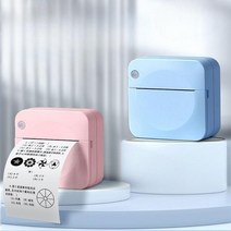 즉석 인쇄기 영수증사진기 다기능 고화질 포토 프린터, 블루 27롤