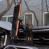 아우디 A6 C8 스마트폰 거치대 2019년이후, 블랙
