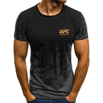 MMA Fighting Solid Color Mens Tshirt 3D Printing Loose Breathable Quickdrying Boxing Suit Street ONe