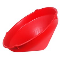 팽이의자 스핀 인테리어 라운지체어 야외 플라스틱 오뚝이 회전 360도 호텔조경, B.회전성형더블레이어대형탑레드