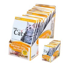 파우치 치킨 야채수프 20개세트 길냥이파우치 캣간식 고양이간식추천 냥이간식 길냥이스프