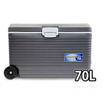 캐리어 손잡이 바퀴달린 이동식 쿨러 아이스박스 70L, 상세페이지 참조