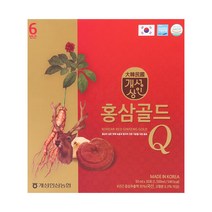 개성상인 홍삼 골드 큐 액기스 음료 50ml x 30포