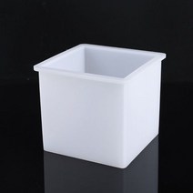 홈공방 레진아트 실리콘몰드 10x10 cm 슈퍼 대형 큐브 사각형 수지 주조 보석 만들기 도구, 하얀