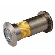 도어카메라 원룸인터폰 무선인터폰 현관인터폰 도어 뷰어 26mm 220도 엿보기 구멍 아연 합금 조정 가능한 도난 방지 눈 보안 의무 프라이버시 커버가있는 넓은 시야각, 그린 브론즈