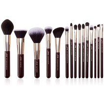 Jessup 15pcs 메이크업 브러쉬 메이크업 도구 키트 아름다움 아이 섀도우 전원 립스틱 블렌딩 Cheeck 화장품 브러쉬 세트 Zinfandel T283