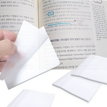 [두두엠] 반투명 포스트잇(3sizes), 중형(75mmx100mm)