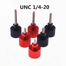 14 퀵 릴리스 플레이트 용 카메라 나사 알루미늄 널링 썸 스크류 하이 스텝 핸드 스크류 6-60mm 스테인레스, 01 1/4-20_06 20mm_02 Black