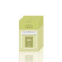 다용도 친환경 차량용 종이 방향제 탈취 냄새제거 4개입 25g, 05.블랙체리x4ea