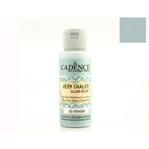 헤리티지공예 CADENCE 베리쵸키 글라스 데코 울트라 매트 물감 59ml (무광 수성 유리 글라스 포슬린 물감), 24.아쿠아(CG13751)