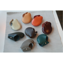 앰소 천연가죽 아이언커버 솔트레이지 개폐형, 남성용, 베지터블