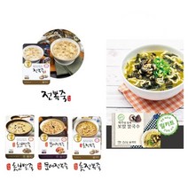 제주 보말칼국수 문어전복죽 톳보말죽 톳전복죽 골라담기 해민푸드 밀키트 간편식, 톳 보말죽 300g