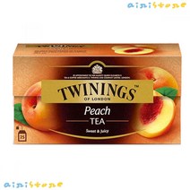 [airistore] 피치 홍차 25티백 복숭아 홍차 Twinings