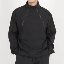 콘피아르 사선 지퍼 반집업 아노락 바람막이 TC5202