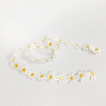 공간연구 레이스 마스크 스트랩 목걸이 꽃자수끈 분실방지