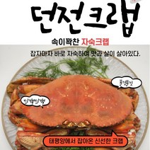 압도적인 왕특대 사이즈 쫄깃한 맛깡패 신선 자숙 던전크랩, 던전크랩 (800~900g)