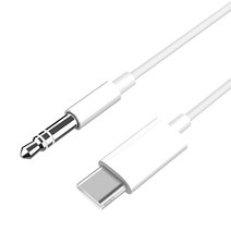쉴드 타입 옥스선 3.5mm 차량용 스피커 AUX 오디오잭 음악연결 A1-C, (쉴드) AUX+C타입 케이블