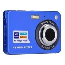 디지털 카메라 디지털 카메라 컴팩트 카메라 수 4K 동영상 4800만 화소 YouTube 카메라 충전식 2.7인치 8배 디지털 줌 2.7인치 IPS 화면 등 최대 128GB의 SD 카드 대응