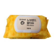 [우리동네] 노브랜드 물티슈 캡형, 6개, 100매입