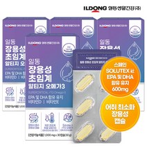 [일동] 장용성 초임계 알티지 오메가3 30캡슐x4개(4개월), 4개, 단품, 30정