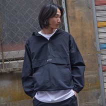 레이지비 캠프 반집업 바람막이 블랙