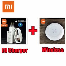 충전기 무선 차량용 고속 샤오미-오리지널 Qi 무선 충전기 스탠드 정품 Mi 12 프로 11 울트라 믹스 4 3 아, 02 EU 18W Wireless Set