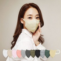 시노텍스 ePTFE프리미엄 새부리형 마스크 50매, 단품, 색상:라이트핑크|사이즈:키즈용(XS)