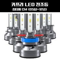 싼타페 CM (05년-12년) LED 전조등, 상세페이지 참조, 1개