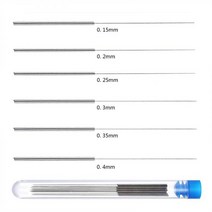 3d프린터부품 노즐 10pc 스테인리스 청소 바늘 도구 0.15mm 0.2mm 0.25mm 0.3mm 0.35mm 0.4mm 드릴 V6 3D 프린터 부품126673