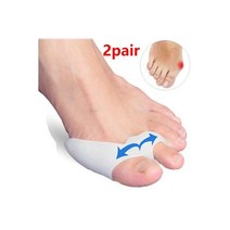 뼈 엄지 교정기 풋 케어 도구 건막 류 발가락 분리기 무지외반증 스트레처 조절기 교정, Style J- 2pair