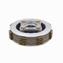 오토바이 클러치 마찰 디스크 센터 아우터 클러치 assy for honda cbt125 cb125t cbt150 cm125 cm150 244fmi 247fmj, 없음