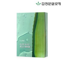 김정문알로에 큐어 알로에 젤리 마스크팩 시즌4 (10매), 단품