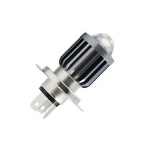 혼다 SCR110 오토바이 확산렌즈 LED 전조등 H4 1pcs, 1개