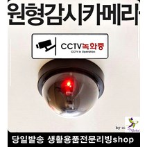 방범용카메라 방범 도어경보지 모형CCTV 창문 잠금장치 cctv작동중 보안용품, 모형감시카메라