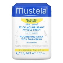 Mustela (무스텔라) Mustela 유아용 콜드 크림이 함유된 영양 스틱 9.2g(0.32oz), 4개